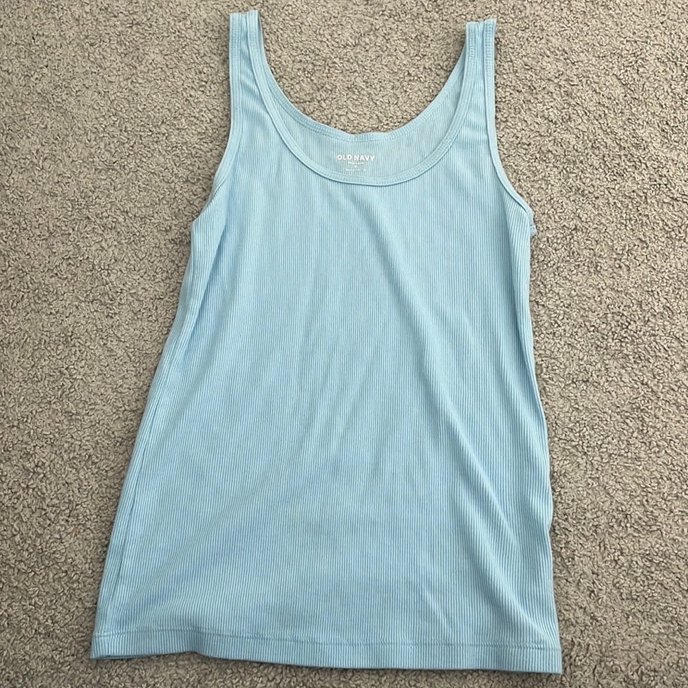 Light blue summer tank top